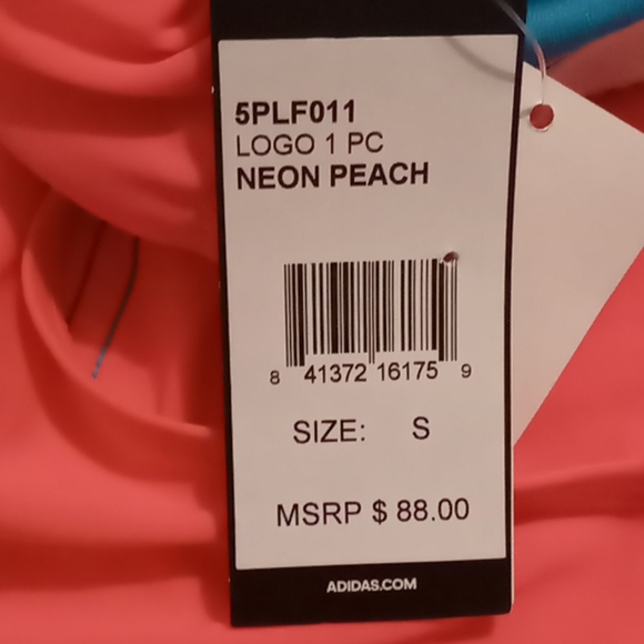 Adidas swimwear one pc. Size small - Picture 5 of 7